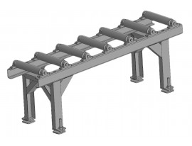 Рольганг (стол подающий) без привода/ с приводом